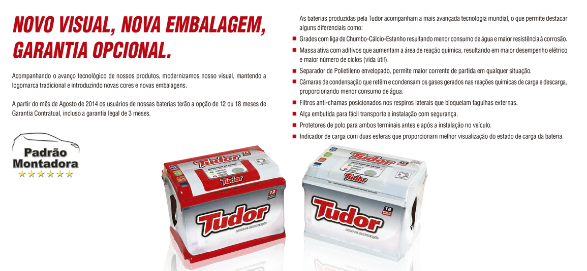 Diferenciais Baterias Tudor